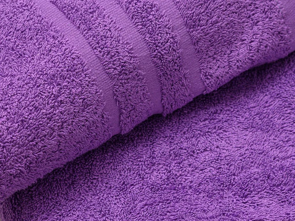 Comfort Maxi törölköző 100x180 cm lila, 100% pamut