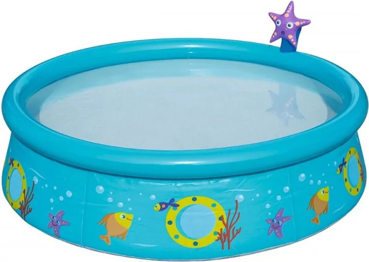 Bestway Spriccelő puhafalú gyerek medence szett 152 x 38 cm