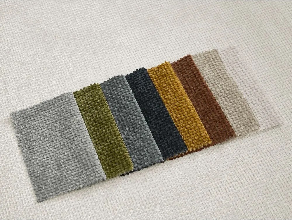 Bézs zsenília kinyitható kanapé 228 cm Neyo – Bobochic Paris