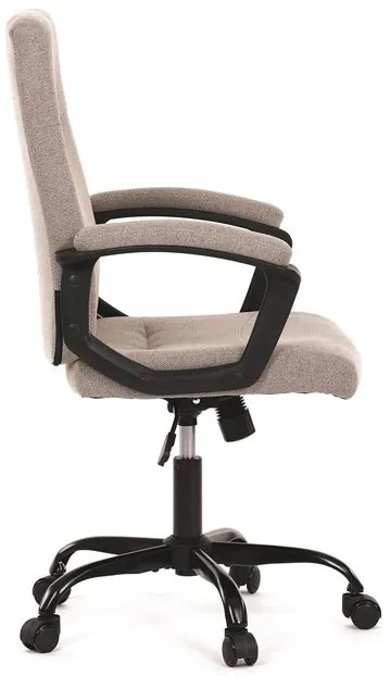 Irodai szék hintamechanikával, barna szövetkárpittal. KA-Y391 CRM2