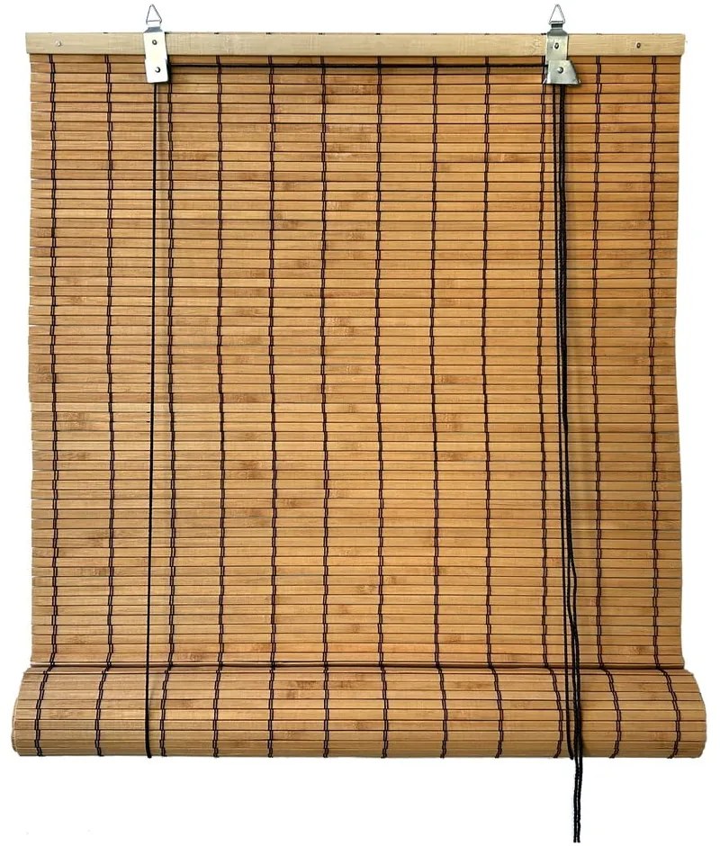 Natúr színű bambusz roló 90x220 cm Zeva – Gardinia