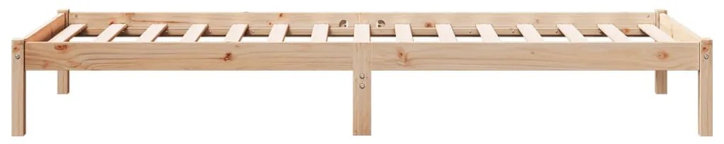 tömör fenyőfa extra hosszú ágykeret matrac nélkül 100 x 220 cm