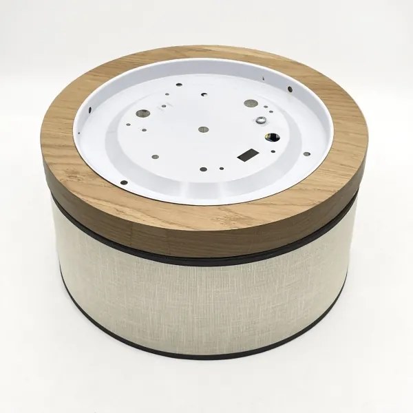 Brilagi - LED Mennyezeti lámpa BELLADONNA 1xE27/15W/230V átm. 30 cm krémes/tölgy