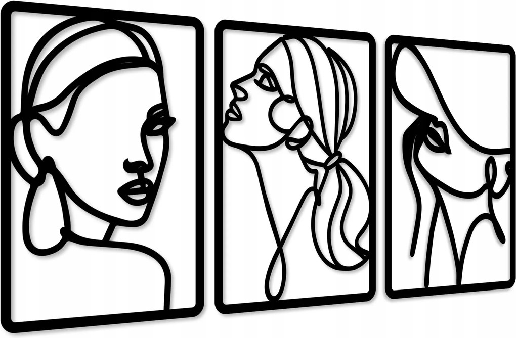 Vászonkép Áttört Képek A Nappaliba Fa Nagy Triptichon Dekoráció XXL 120 cm