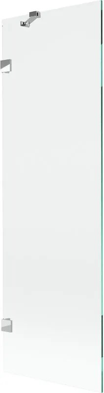 Mexen Lunar fürdőkád paraván egyajtós 60 x 150 cm, átlátszó, króm - 897-060-000-01-00