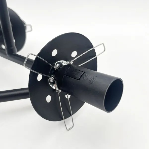 Brilagi - MALIVA felületre szerelhető csillár 3xE14/15W/230V fekete/füstszínű