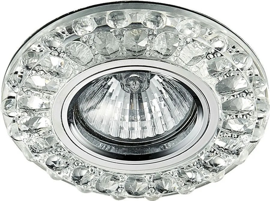 PREZENT 71093 ELEGANT DOUBLE LIGHT Kristály Spot Lámpa Króm GU10 IP20