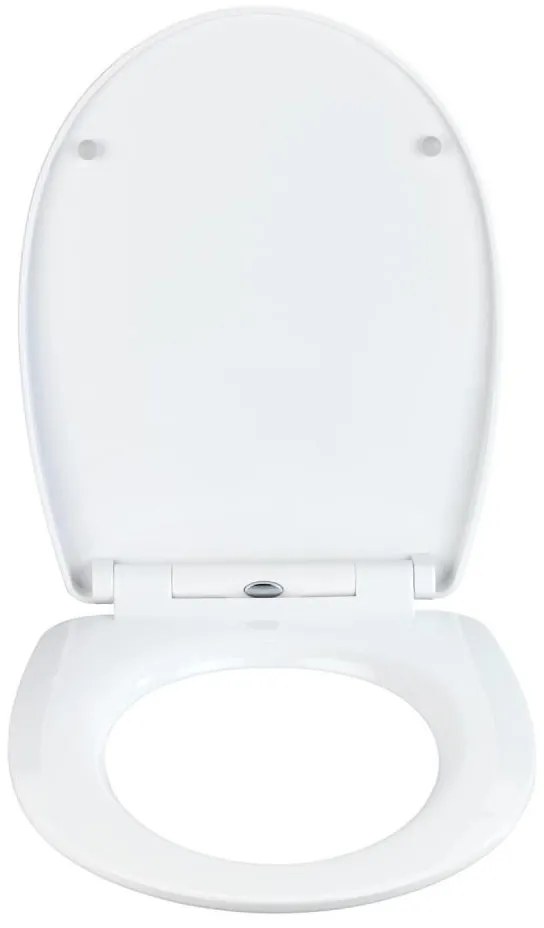 WENKO 23533100-WC WC-ülőke, teherbírás 300/350 kg, 36,5x45 cm, színes/ezüst