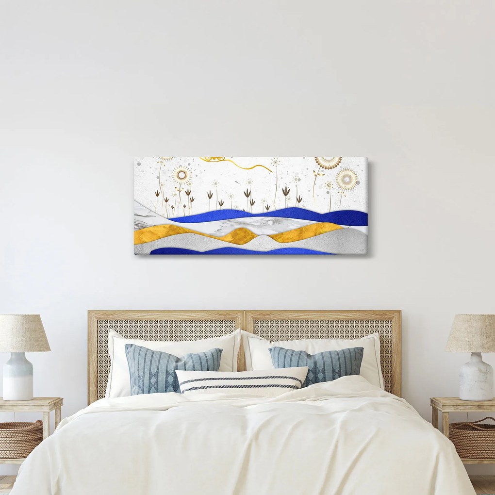 Kép - Arany hegyek (120x50 cm)