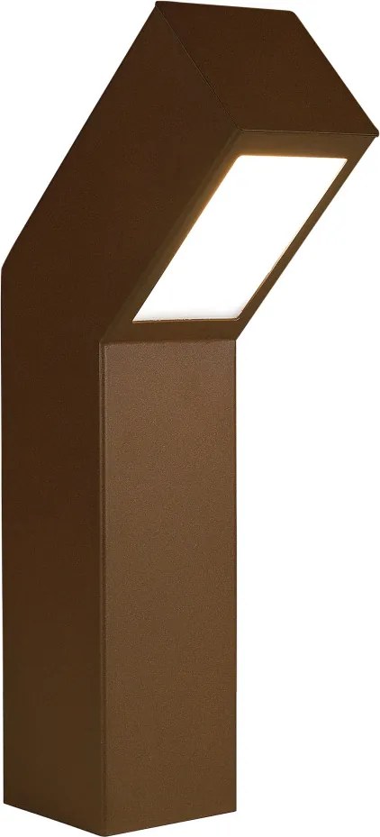 NOVOLUX 492A-L0205B-90 CLINA Modern Kültéri Állólámpa Fehér, Barna, Rozsdás LED IP55