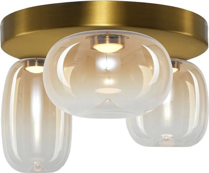 MILAGRO ML1414 VASO Glamour Mennyezeti Lámpa Arany LED IP20