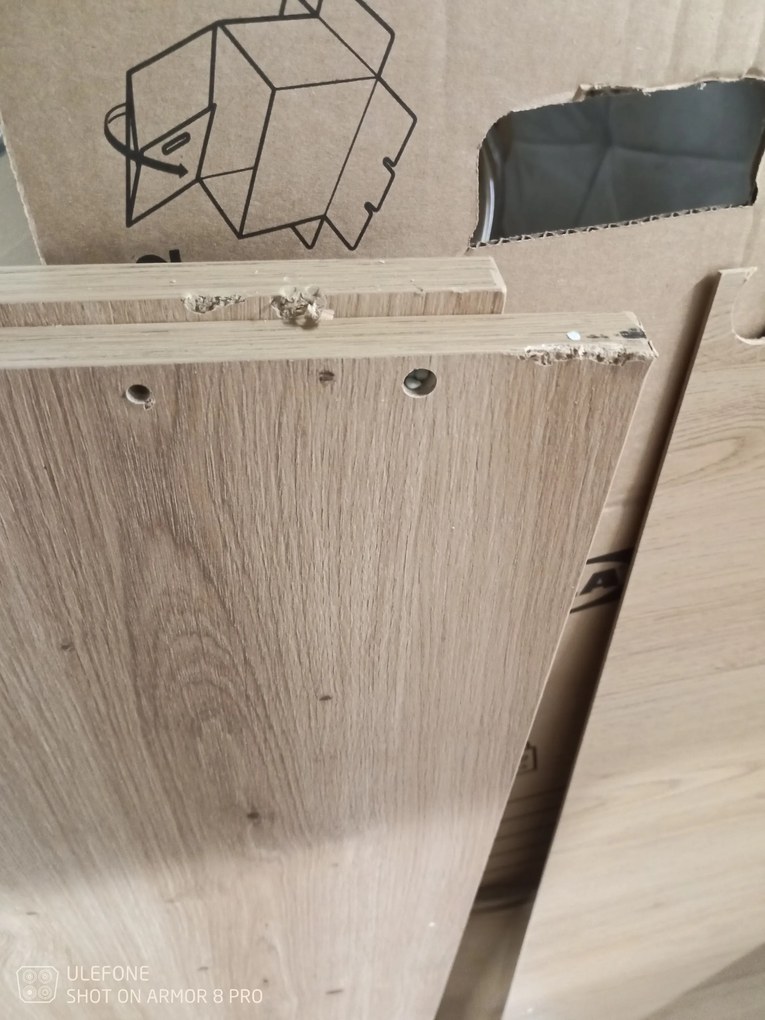 AKCIÓ Fali TV állvány ENTSIAN 150x40cm, artisan tölgy, II. osztály