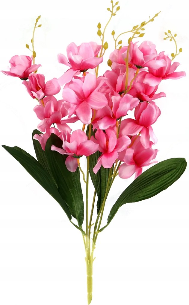 Orchidea csokor Rózsaszín Művirág Orchidea