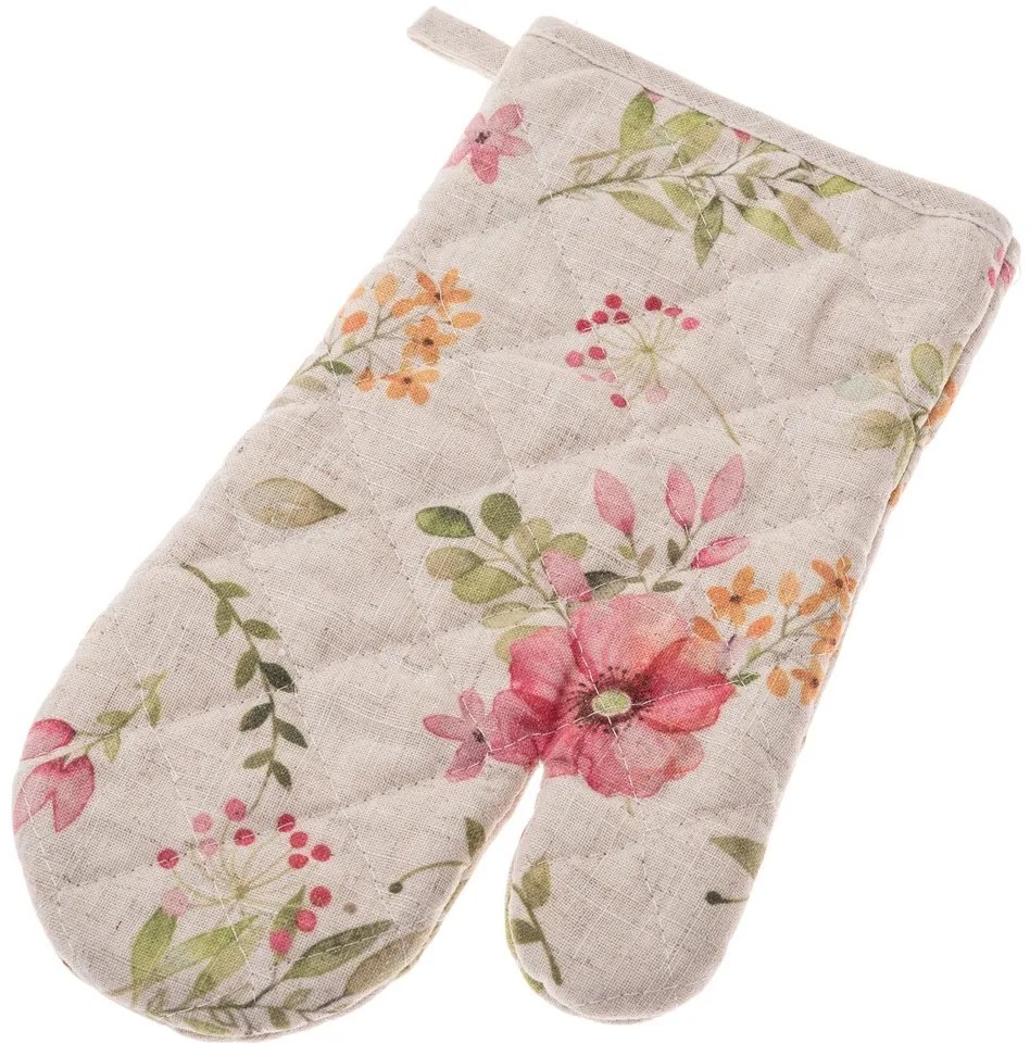 Virágok vízálló edényfogó, 17 x 27 cm