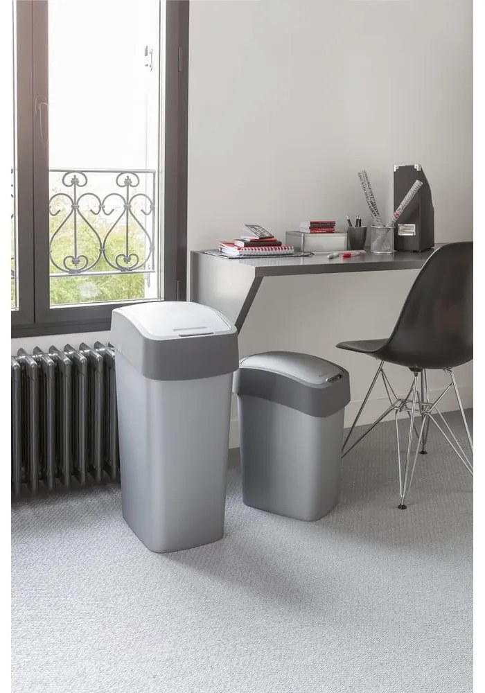 Pacific szürke szemetes, 45 l - Curver