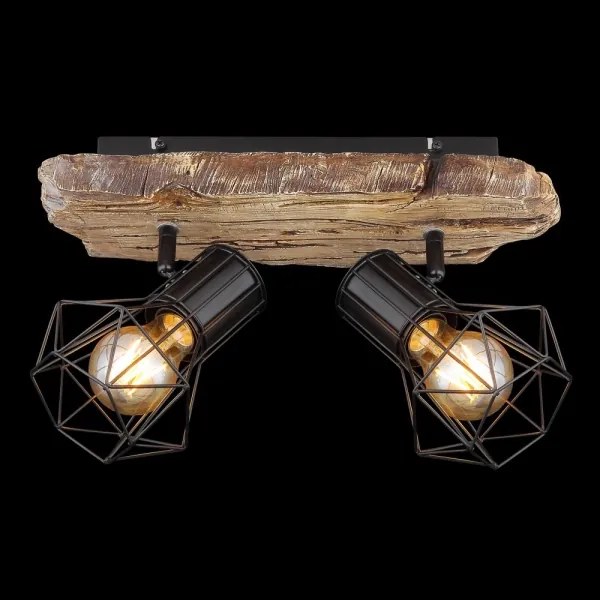 Globo 54017W-2 - PRISKA 2xE27/60W/230V spotlámpa