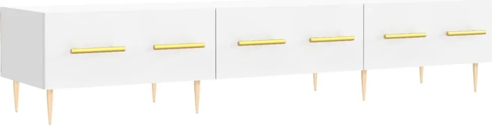 vidaXL fehér szerelt fa TV-szekrény 150 x 35 x 55 cm