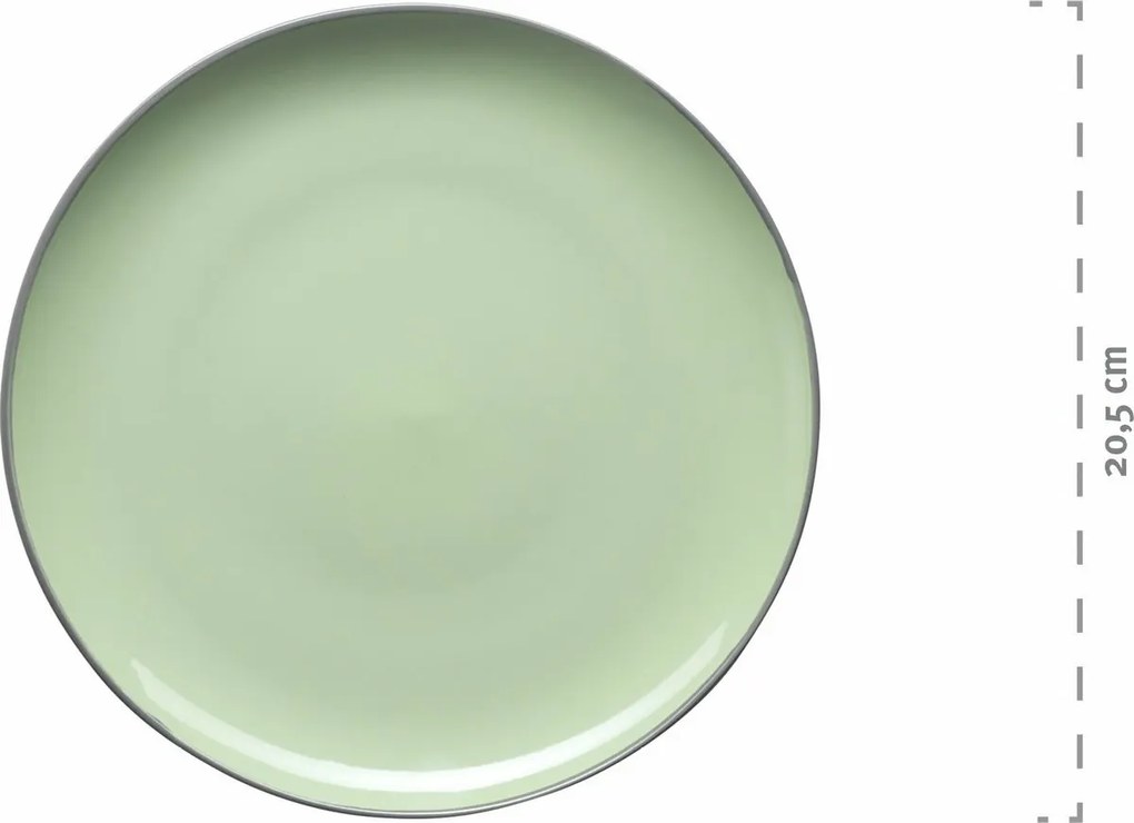 Mäser 16 darabos MAILA étkészlet – világoskék mix