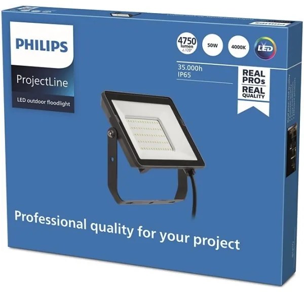 Philips - LED Kültéri reflektor PROJECTLINE LED/50W/230V IP65 4000K
