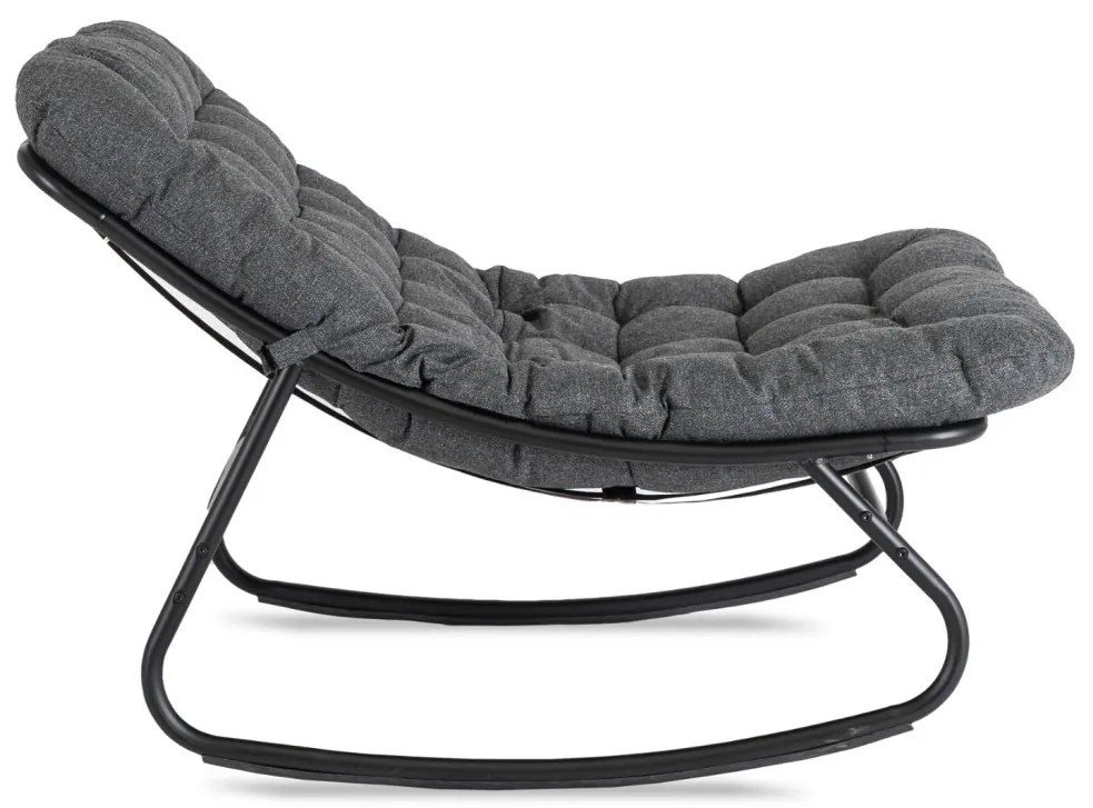 Hintafotel Szürke Párnával. AURORA