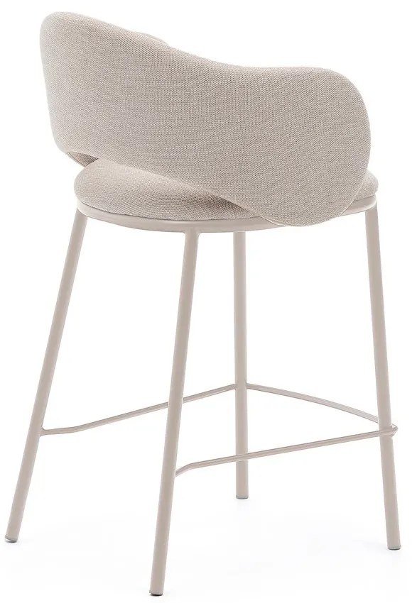 Krémszínű bárszék (ülésmagasság 65 cm) Maina – Kave Home