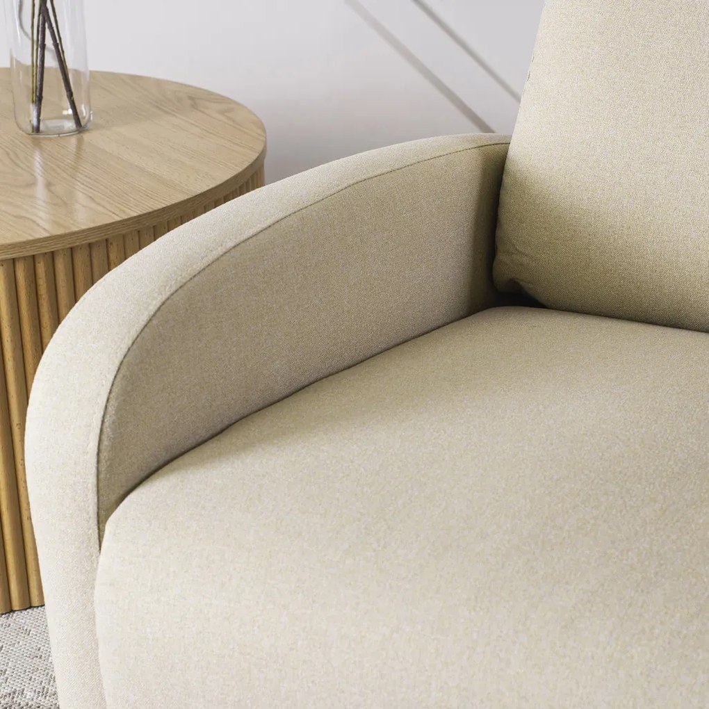 TV és Relaxfotel Bézs Színben. DANNY