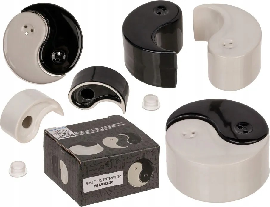 Sószóró Borsszóró Szett Elegáns Apróság Az Asztalra Yin Yang