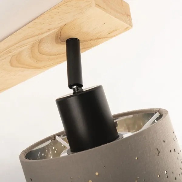 Briloner 2078-021 - Spotlámpa SPOTLIGHT 2xE27/25W/230V bézs