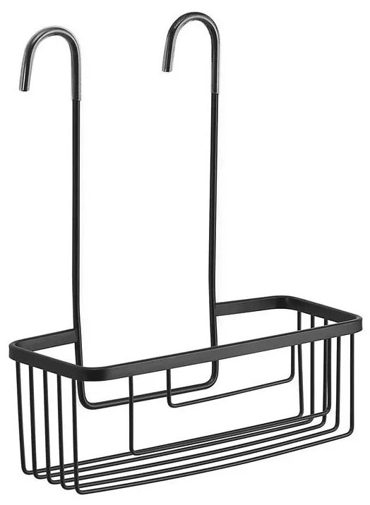 Gedy - SMART függeszthető zuhanypolc 37,5x30 cm matt fekete