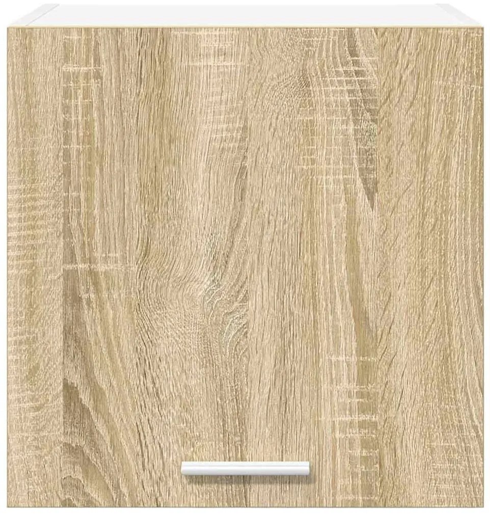 Függő szekrény Riga 2 pcs Sonoma tölgy és fehér 40 x 31 x 40 cm