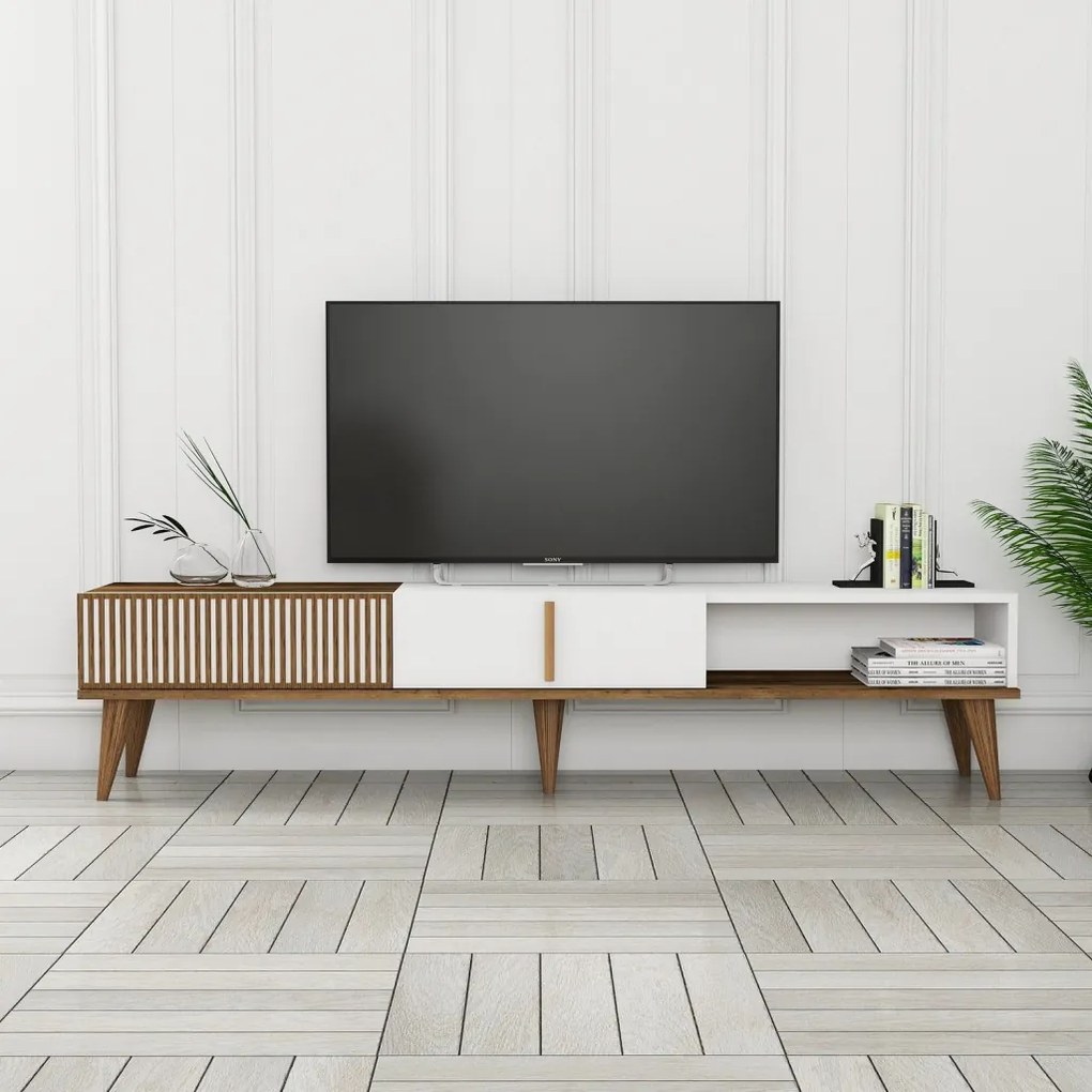 Milan Alt - Walnut, White