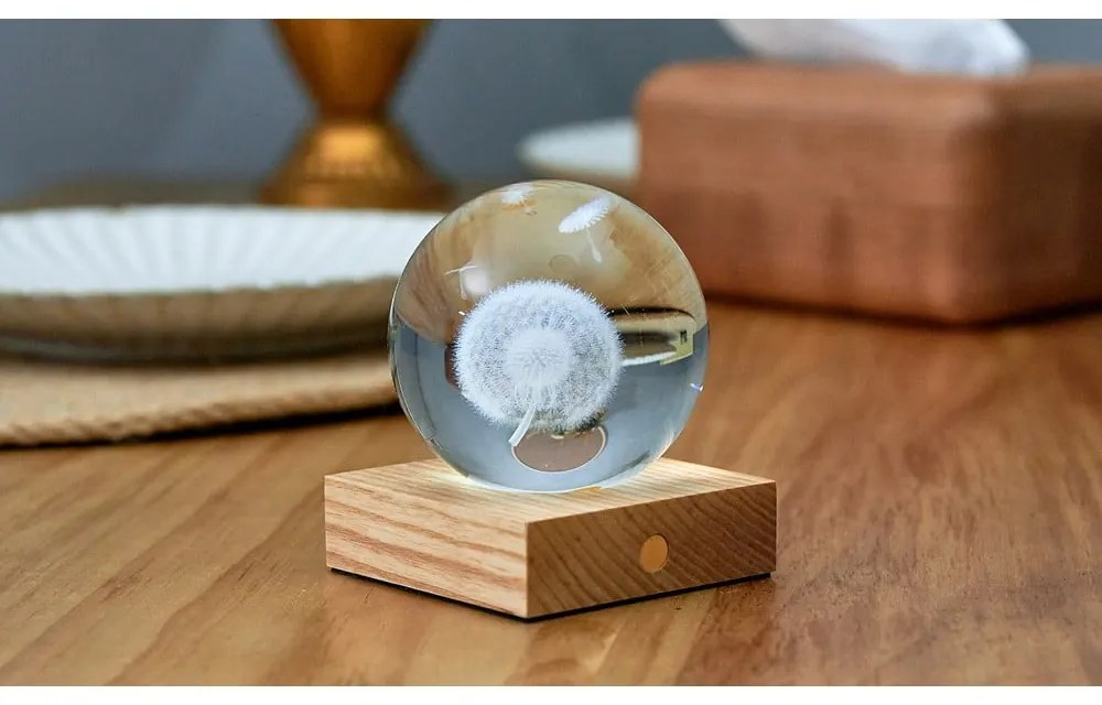 Sötétbarna USB fénydekoráció Amber – Gingko