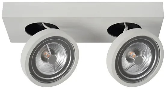Lucide 09920/20/31 - LED Dimmelhető spotlámpa NENAD AR111 2xG53/10W/230V