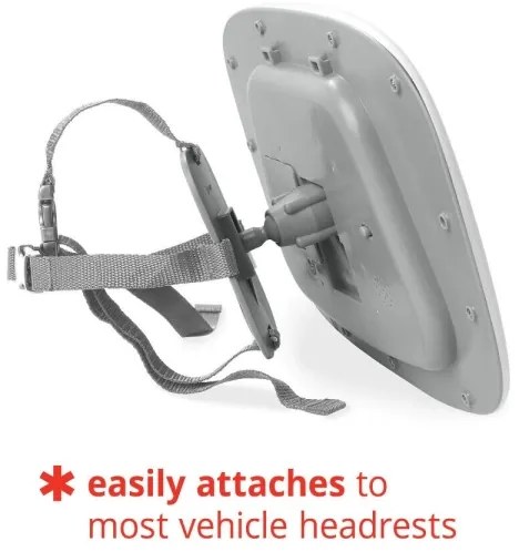 Skip Hop - Gyermek autó visszapillantó tükör LINING CLOUD 3xAA