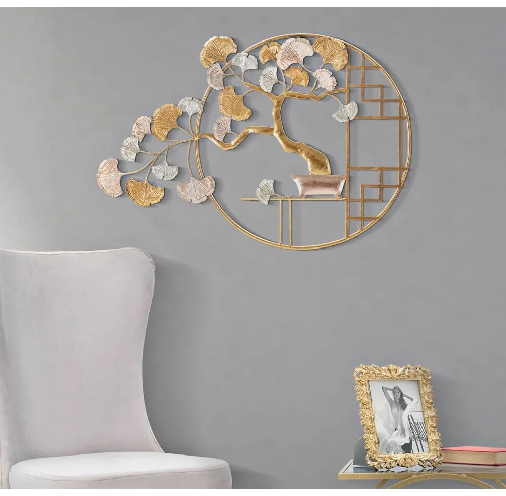 Fém fali dekoráció 91,5x63 cm Nippon – Mauro Ferretti