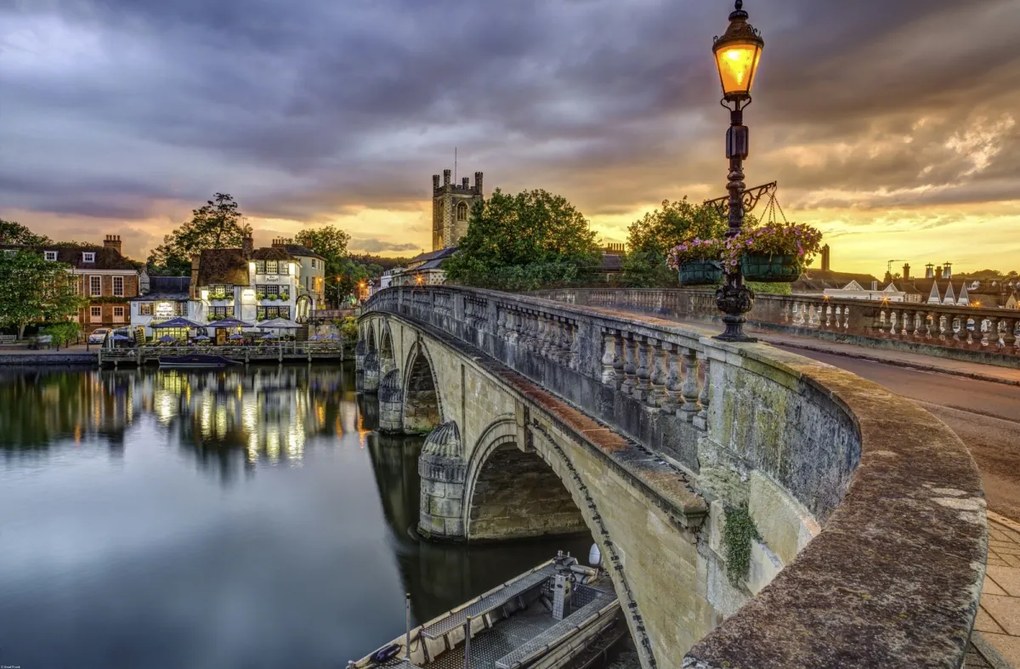 Poszter 91,5x60cm Híd a Temze felett, Assaf Frank