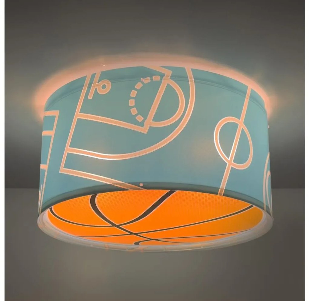Dalber 41746 - Gyerek mennyezeti lámpa BASKET 2xE27/15W/230V