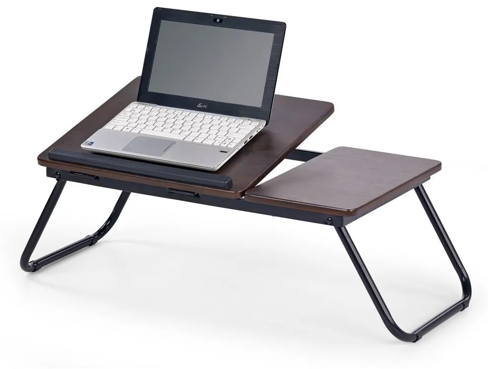 Laptop asztal Sylvester, sötét dió