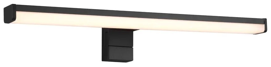 Matt fekete LED fali lámpa (hosszúság 40 cm) Lino – Trio