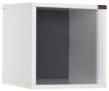 Fali polc 33x33 cm fehér