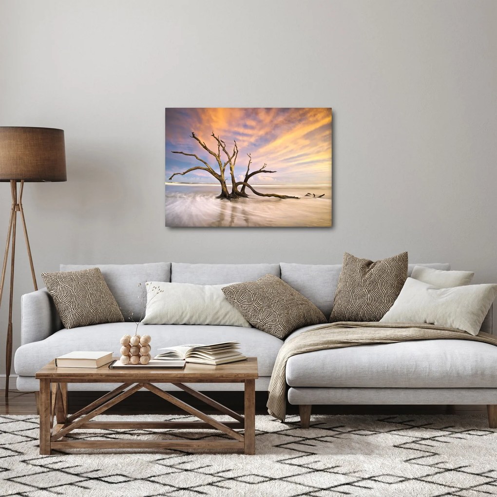 Egy fa képe az óceánban (70x50 cm)