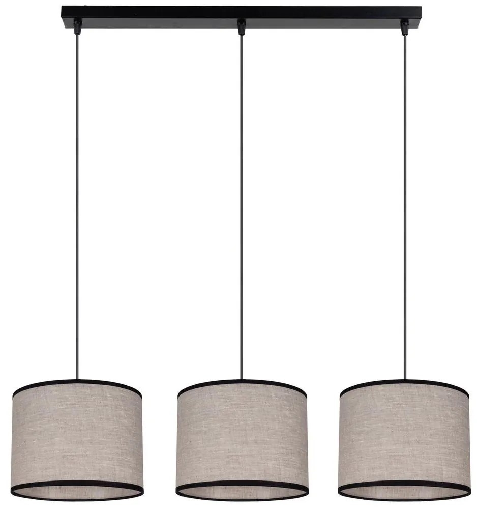 Csillár zsinóron NEXO 3xE27/60W/230V