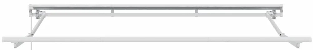 Behúzható napellenző Tarka csíkos 250x200 cm szövet