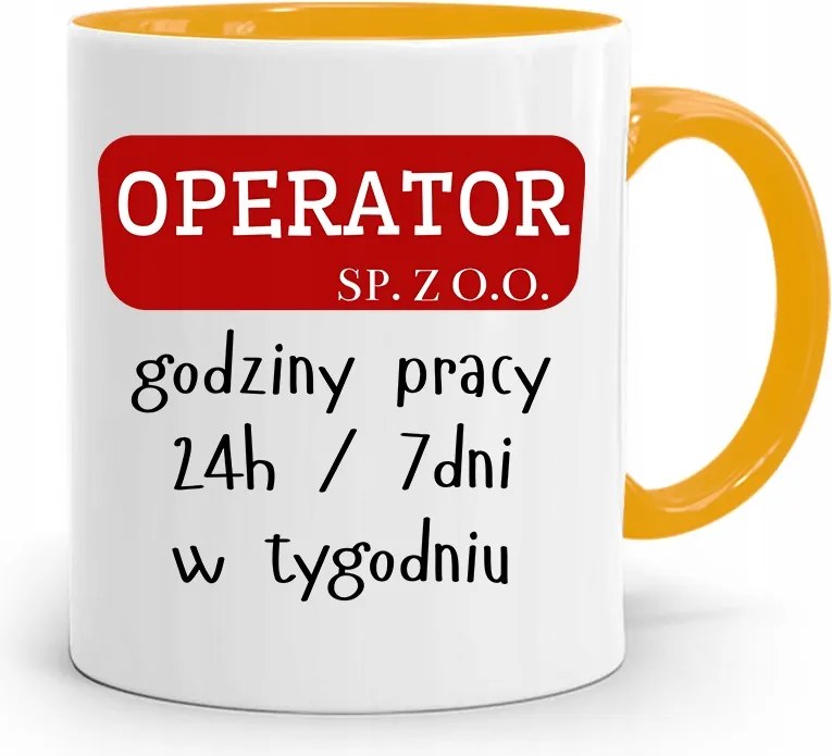 Szolgáltatónak Sárga Bögre Születésnapi Ajándék fényképes nyomtatással