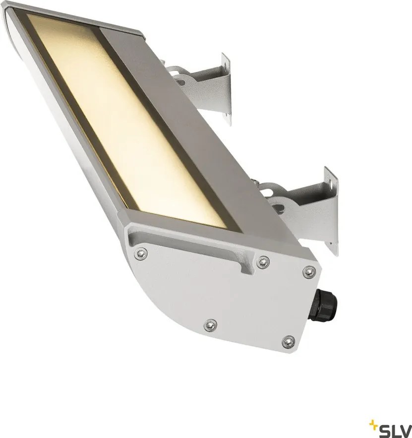 SLV 1006268 VANO Modern Kültéri Fali Lámpa Szürke LED IP65