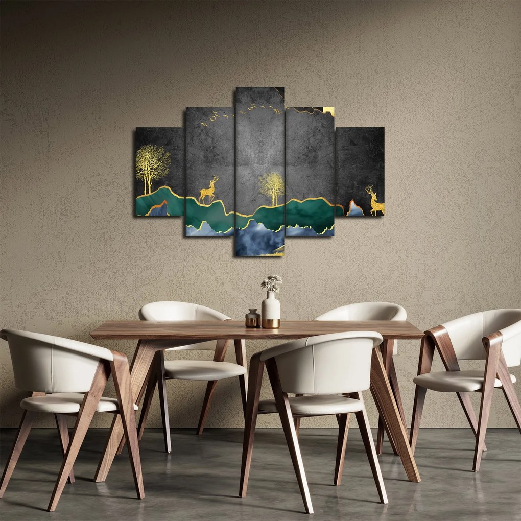 Kép - Hegyi táj (150x105 cm)