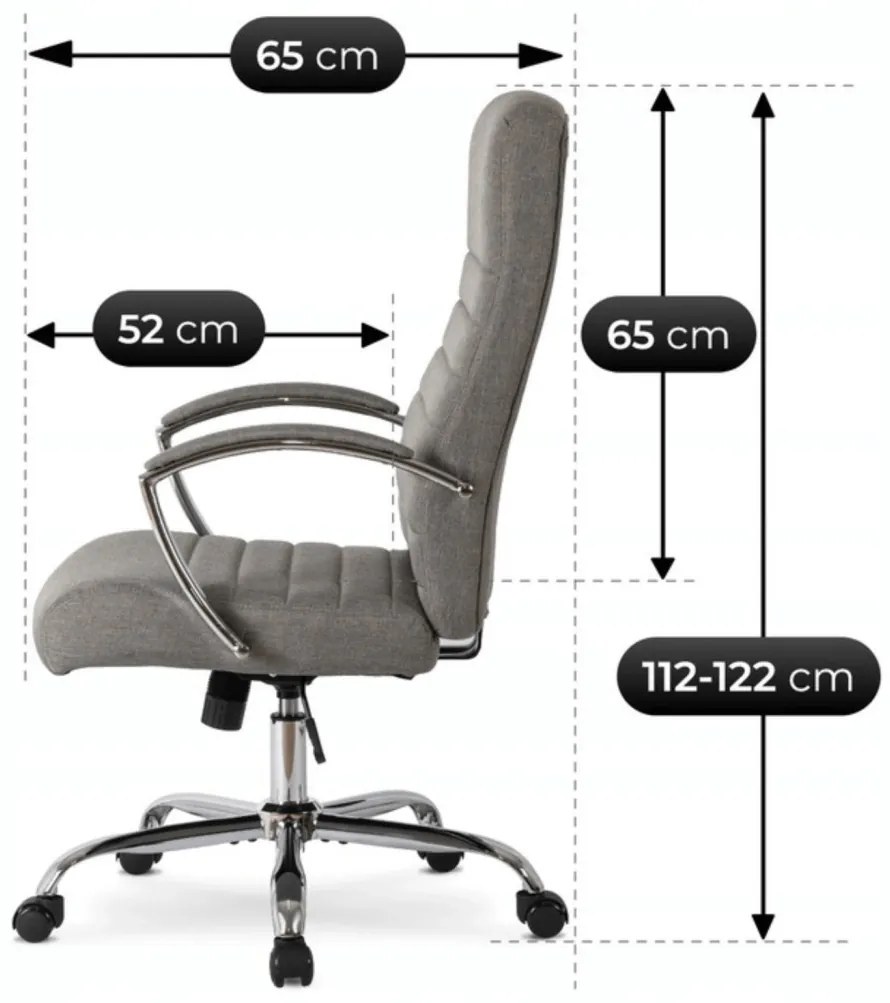 SzürkeIrodai Forgószék RENES