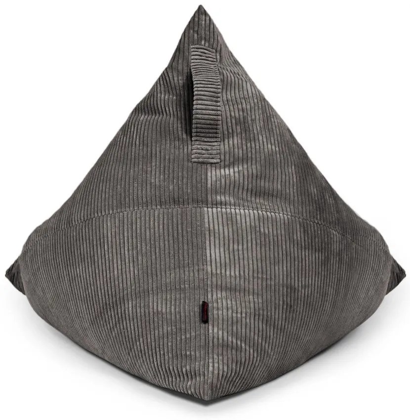 Lila kordbársony babzsákfotel Razz – SLOWDOWN