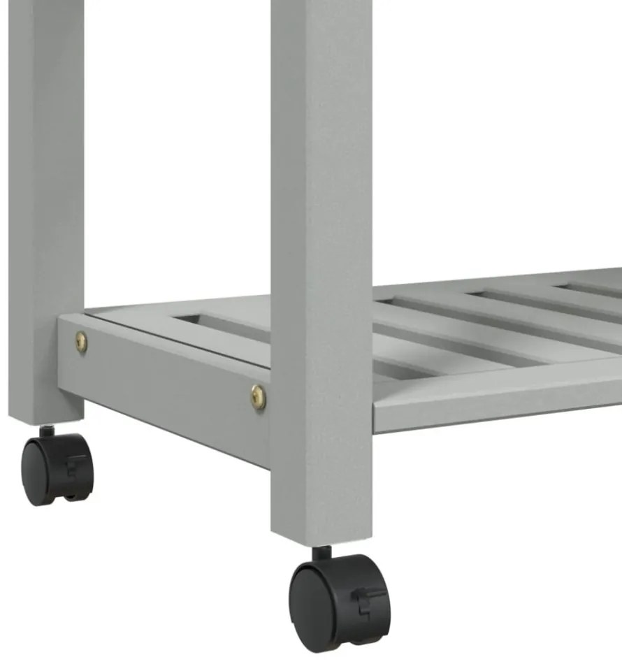 MONZA tömör fenyőfa konyhai kocsi 60 x 40 x 88,5 cm