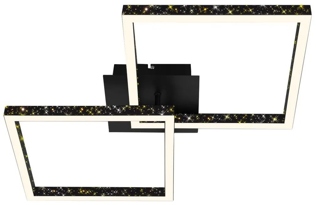 Brilo - LED Dimmelhető felületre szerelhető csillár FRAME 2xLED/9W/230V